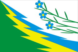Flag of Maslyaninsky rayon (Novosibirsk oblast).png
