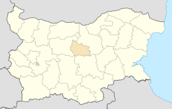 Габровская область на карте