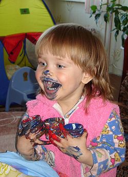 Girl eating paint.jpg