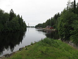 Kajaaninjoki at Ämmäkoski.JPG