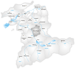 Конольфинген на карте