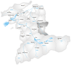 Зигнау (округ) на карте