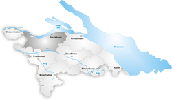 Штекборн (округ) на карте