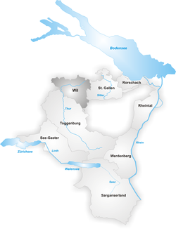Виль (избирательный округ) на карте