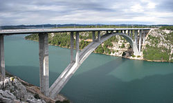 Мост через реку Крка