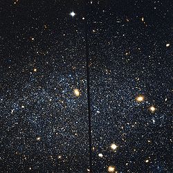 Фотография Льва А, полученная телескопом Хаббла