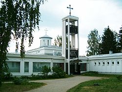 Троицкий храм и колокольня Линтульского монастыря