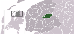Смаллингерланд, карта