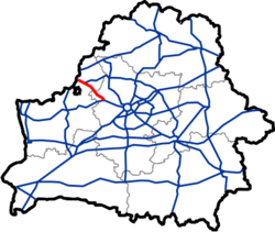 Map of Automobile Roads in Belarus M7.png