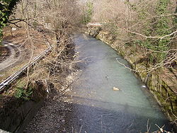 Река Мацеста в городской черте Сочи