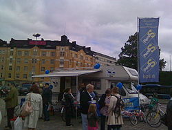 На площади Хаканиеми в Хельсинки