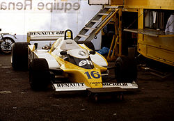 Renault RS10 на Гран-при Монако 1979 года