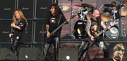 Slayer на Fields of Rock, 16 июня 2007.