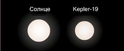 Sun and Kepler-19.jpg