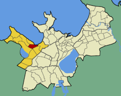 Хааберсти на карте города и района