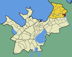 Иру на карте города и района