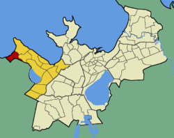 Тискре на карте города и района