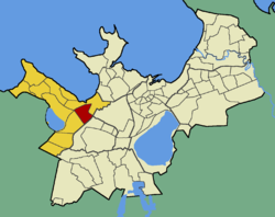 Хааберсти на карте города и района