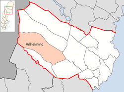 Вильхельмина на карте