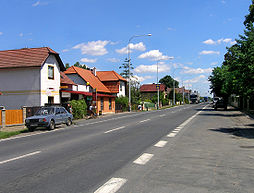 Главная улица района