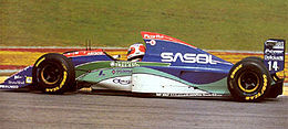 Jordan 194 Рубенса Баррикелло на Гран-при Бразилии`94