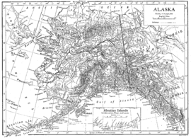 1911 Britannica map of Alaska.png