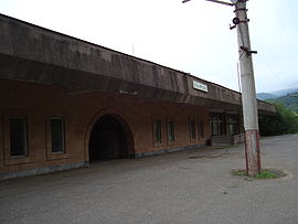 Railroad station in Dilijan (Tavush, Armenia).JPG