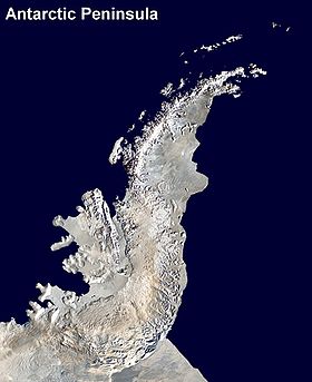 Спутниковый снимок полуострова