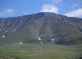 Гора Харнаурды-Кеу (северный склон)