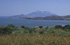 Вид на вулкан Сакате-Гранде (1999 г.).