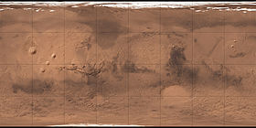 Скиапарелли (марсианский кратер) (Марс)