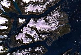 Спутниковый снимок острова