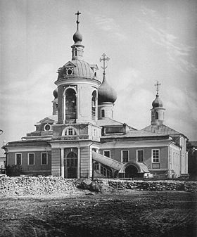 Старая фотография церкви