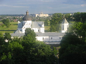 Вид Свято-Никольского монастыря со стороны улицы Боткина