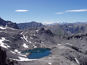 Вид на горы Швейцарского национального парка