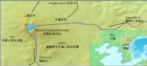 Apprx. PRC-DPRK border around Baekdu-Changbai Mountain.PNG