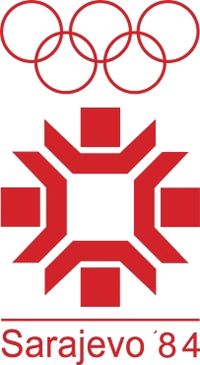 Эмблема зимних Олимпийских игр 1984