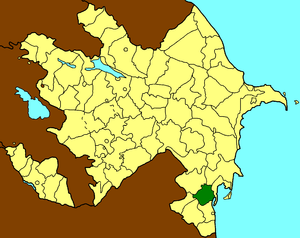 Масаллинский район на карте
