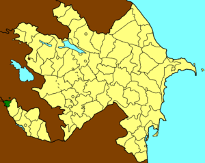 Садаракский район на карте