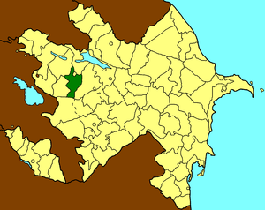 Гёйгёльский район на карте