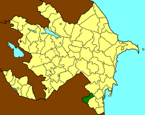 Ярдымлинский район на карте
