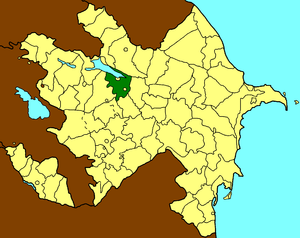 Евлахский район на карте