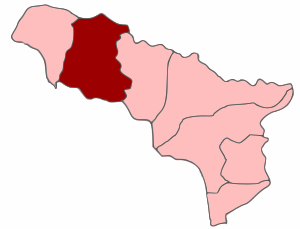 Гудаутский район на карте