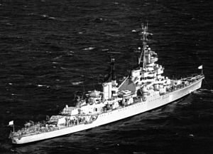 Легкий крейсер «Адмирал Ушаков», 3 ноября 1981 года
