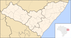 Алагоас, карта