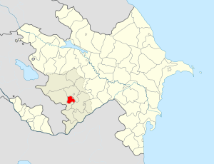 Шушинский район на карте