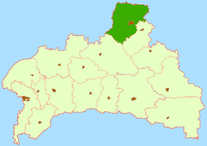 Барановичский район на карте
