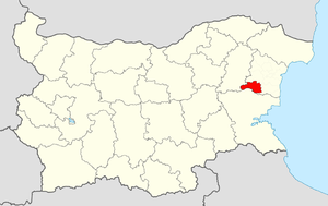 Община Дылгопол на карте