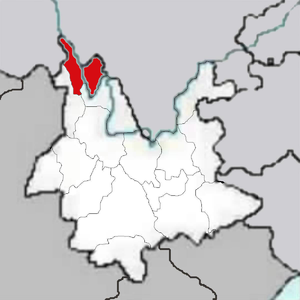 Дечен-Тибетский автономный округ на карте