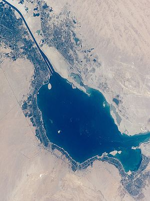 Great Bitter Lake from space (hires) rotated1.jpg